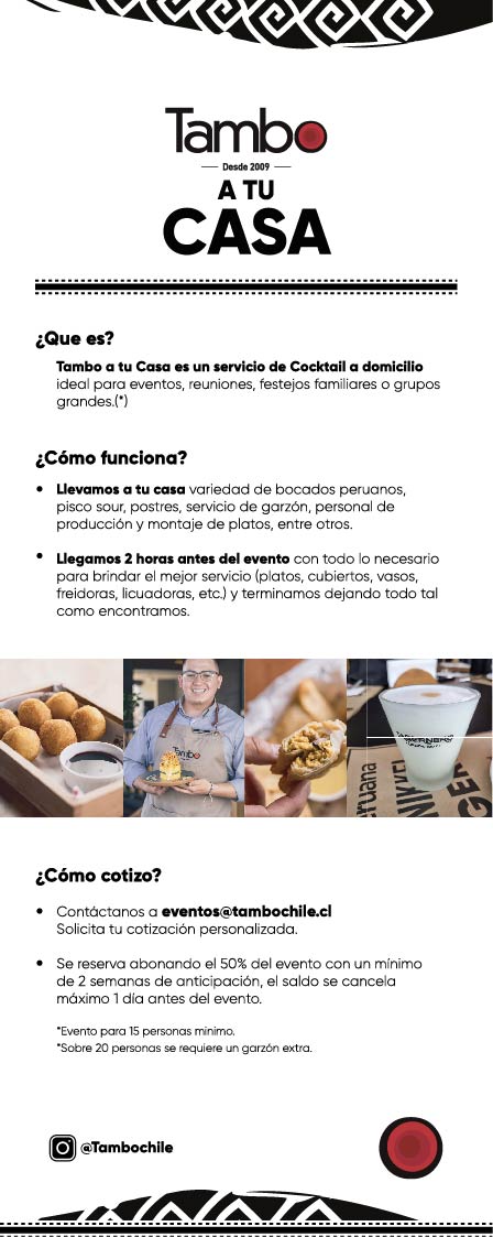 MENÚ DIGITAL TAMBO
